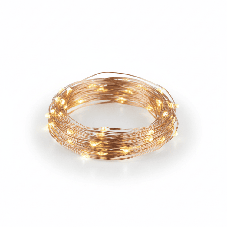 Guirlande LED Micro-LED – Blanc Chaud – Intérieur / Extérieur IP44